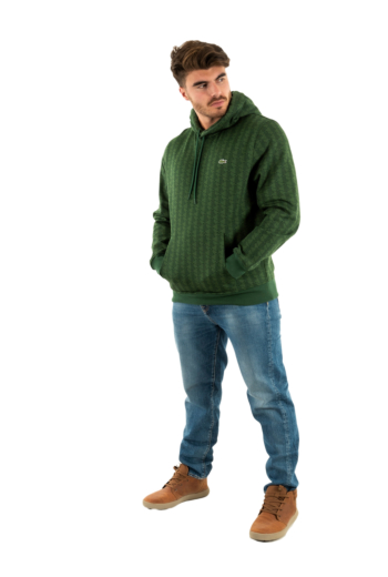 Sweat lacoste sh5885 d1r vert/sinople