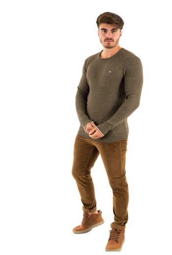 Pull hiver Benson & Cherry fairland taupe