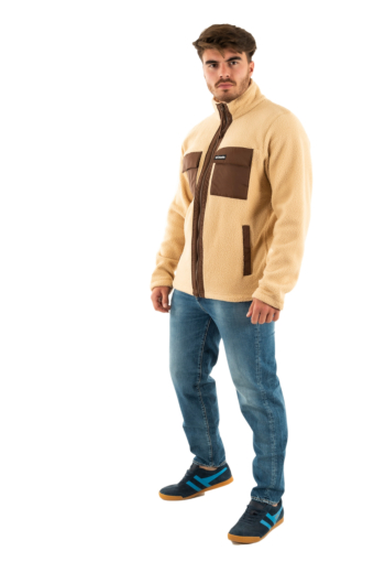 Gilets cardigans columbia m juniper peak fz 262 canoe, tobacco