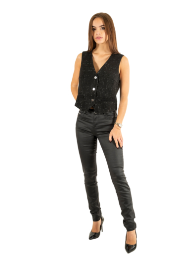 Gilets sans manche morgan 252-clack noir m