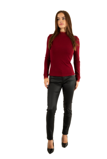 Pull hiver salsa 21010508 730 dark red