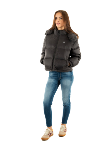 Doudounes calvin klein jeans essential midweight ub1 black