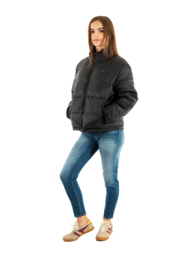 Doudounes tommy jeans pckbl hood bds black