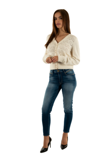 Gilets cardigans morgan 252-mlily ivoire m