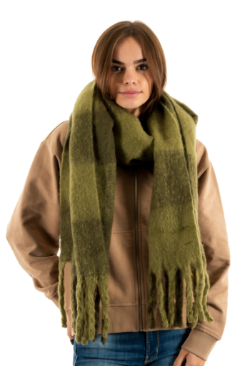 Echarpe Le Temps Des Cerises mikel 9232 olive night