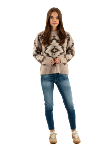 Pull hiver only azu string seal brown/birch