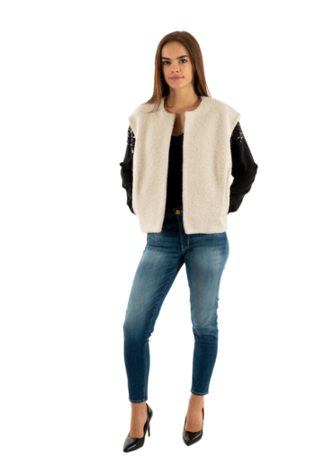 Gilets cardigans only mila life birch melange