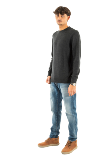 Pull hiver superdry essentials 04q charcoal marl