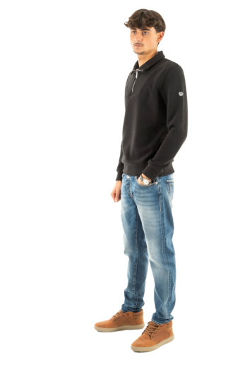 Pull hiver Benson & Cherry macao noir