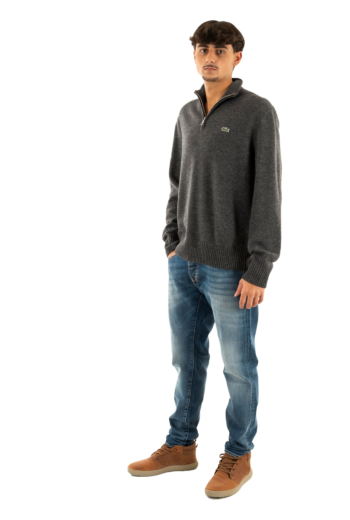 Pull hiver lacoste ah3052 050 bitume chine