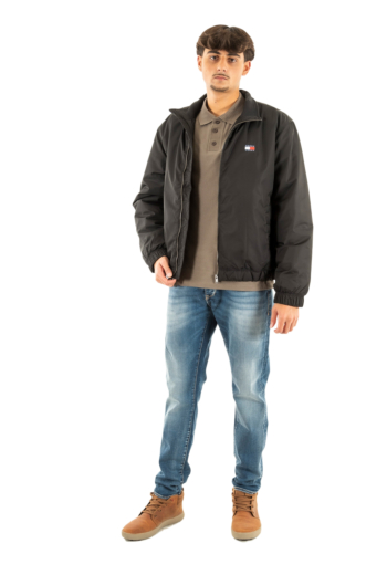Blousons et vestes tommy jeans essential padded bds black