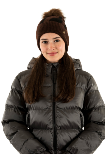 Bonnets salsa animal print 920 medium brown