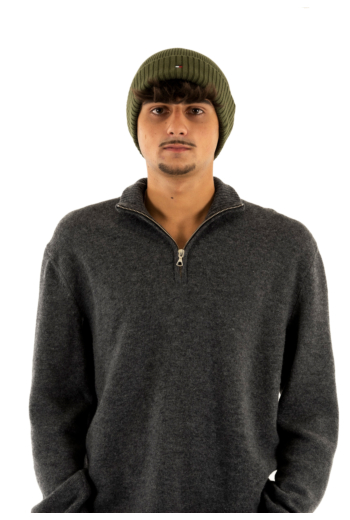 Bonnets tommy jeans flag pima mt1 foxhunt green
