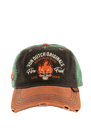 Casquettes von dutch casretro 964 noir/vert