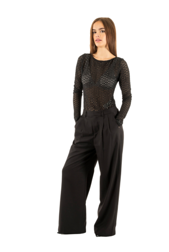 Tee shirt manches longues grace & mila tanguy noir