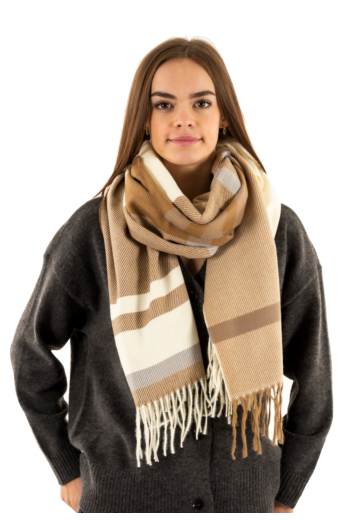 Echarpe barbour harriet twill br51 hessian