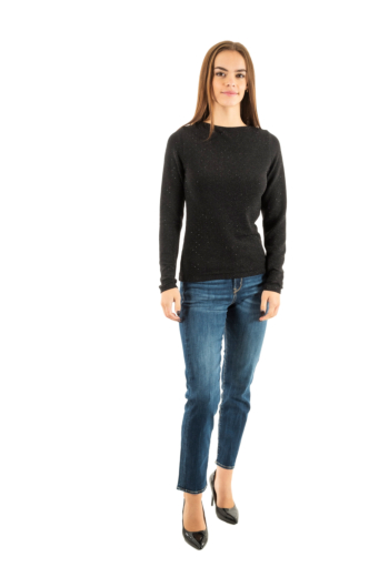 Tee shirt manches longues grace & mila timothee noir