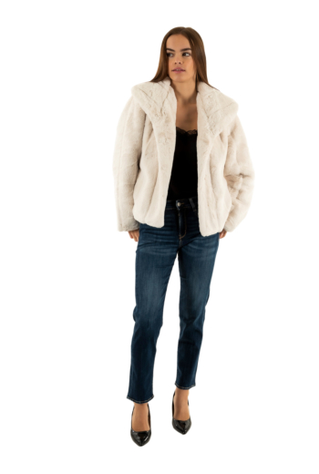 Blousons et vestes guess jeans new sophy g9l9 muted stone