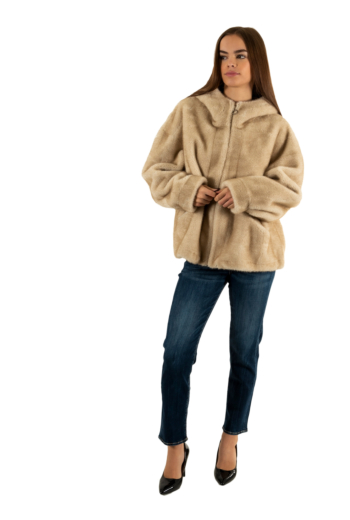 Blousons et vestes please v891 1170 beige