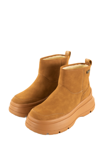 Bottines buffalo olympia pull on lo warm cognac