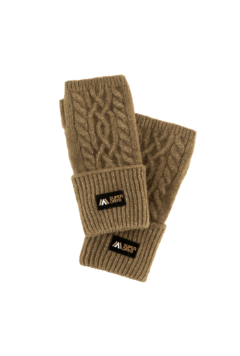 Gants superdry cable luxe ny8 moss khaki