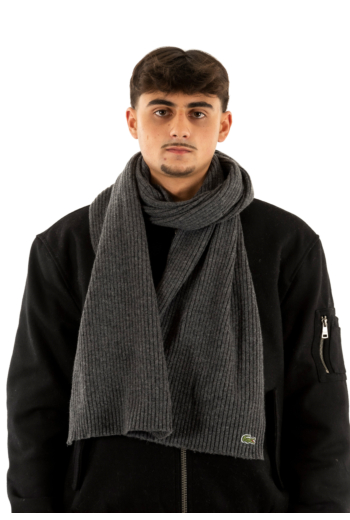 Echarpe lacoste re0058 050 bitume chine