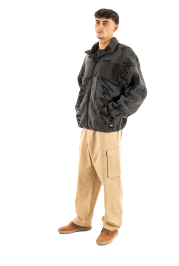 Blousons et vestes vans stiller sherpa asphalt/black o791