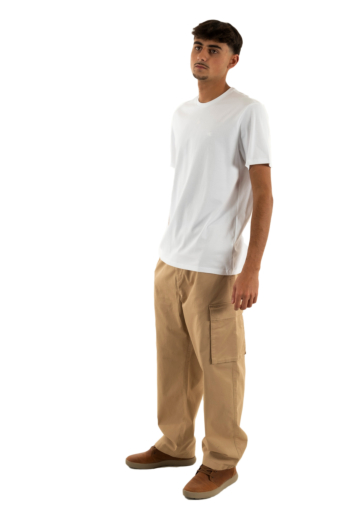 Tee shirt calvin klein jeans classic monogram yaf bright white