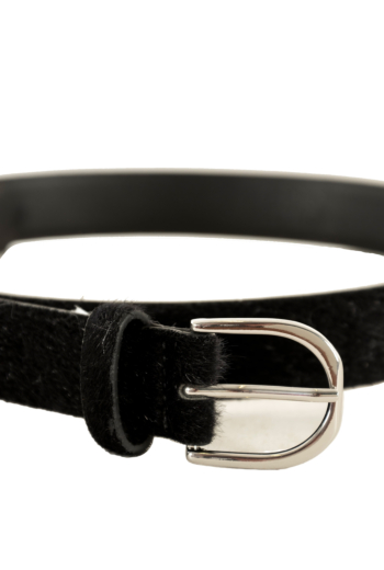 Ceinture only nora black silver