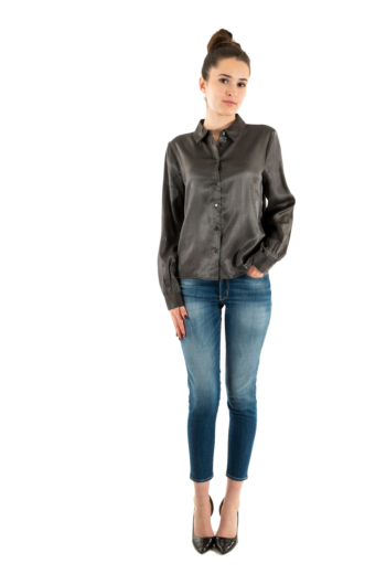Chemisier only erina silver