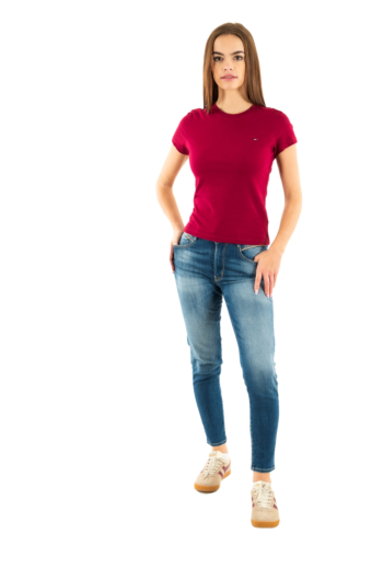 Tee shirt tommy jeans dw0dw20459 vlc lavish cerise