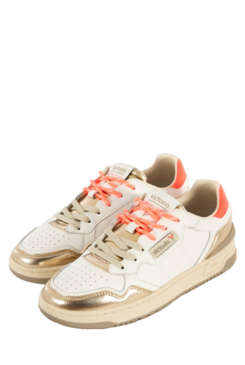 Baskets basses victoria c80 - metal 51 oro