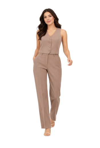 Gilets sans manche guess jeans nausica g1ec walnut shell