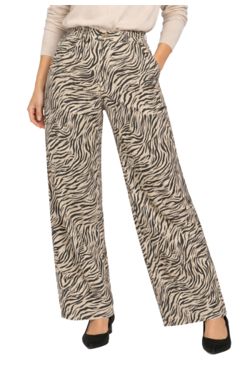 Pantalons grace & mila socca zebre