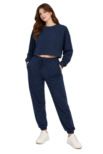 Sweat american vintage sonoma navy blue vintage