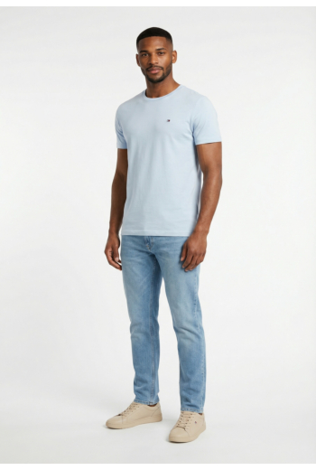 Tee shirt tommy jeans xslim jaspe c3q sweet blue