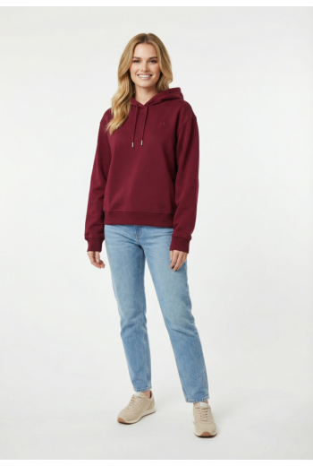 Sweat calvin klein jeans french terry po h 2e5 berry glaze