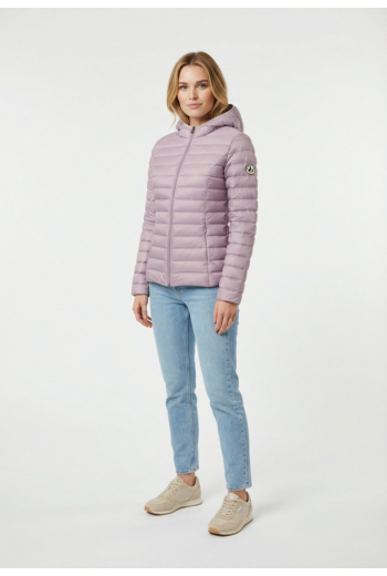 Doudounes jott doudoune cloe ml capuche 41d incense purple