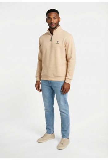 Sweat faguo amboise ecr00 ecru