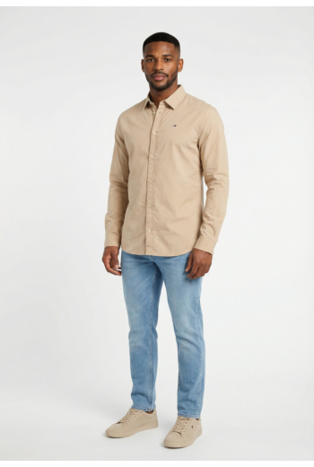 Chemise tommy jeans dm0dm04405 aby gulf sand