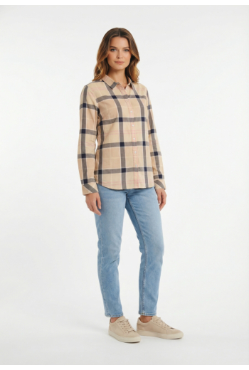 Chemisier barbour bredon shirt pi55 cherry blossom tartan