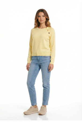 Sweat morgan 261-mistra pale banana