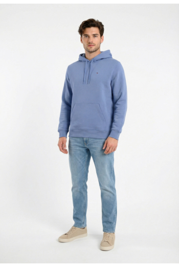 Sweat tommy jeans reg s flag c58 light horizon blue