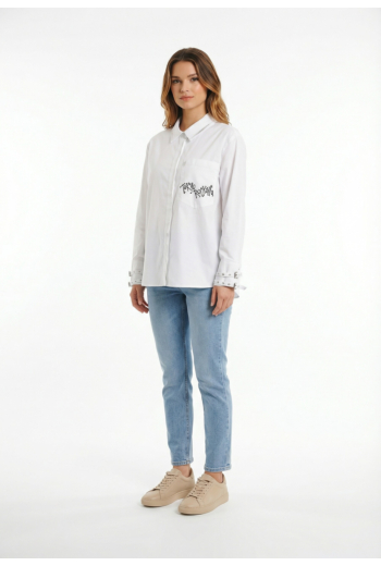 Chemisier freeman t. porter cheryne co55 10 white