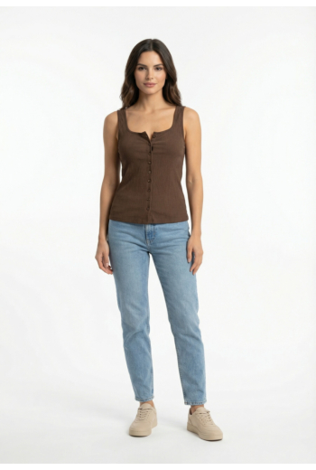 Debardeurs la petite etoile darcia 16 marron