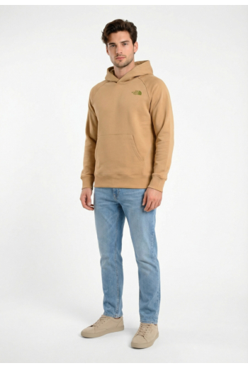 Sweat the north face raglan box nse lk51 khaki stone