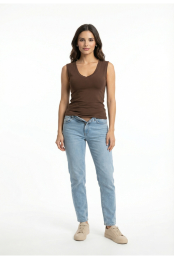 Debardeurs la petite etoile dila 16 marron