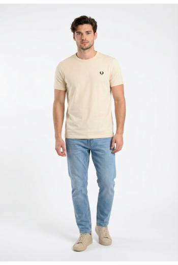 Tee shirt fred perry m3519 30b ecru