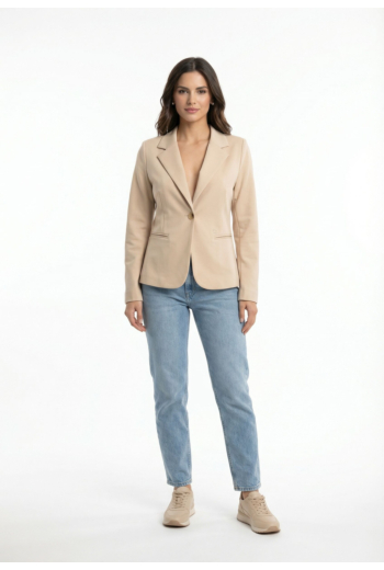 Blousons et vestes Le Temps Des Cerises oscar 1004  beige