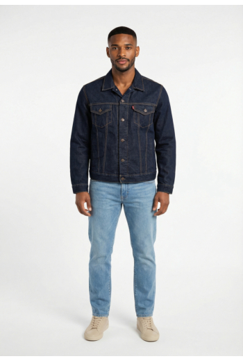 Blousons et vestes levi's® the trucker jacket charlie 0791 wash it out rinse
